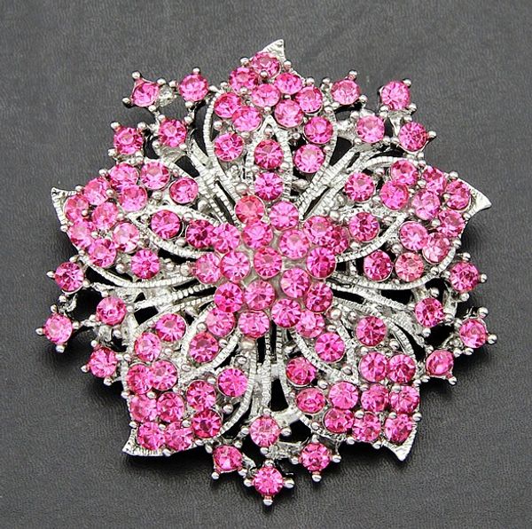 fashion crystal brooch elegant flower brooches lapel pin rhinestone brooches corsage wedding jewelry women, Gray
fashion crystal brooch elegant flower brooches lapel pin rhinestone brooches corsage wedding jewelry women, Gray
