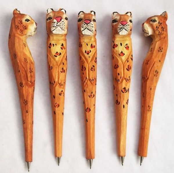 50pcs/lot cute animal carving creative ball point pen shape carving wood 3 d pens wood handmade sculpture student's gifts ing, Blue;orange
50pcs/lot cute animal carving creative ball point pen shape carving wood 3 d pens wood handmade sculpture student's gifts ing, Blue;orange