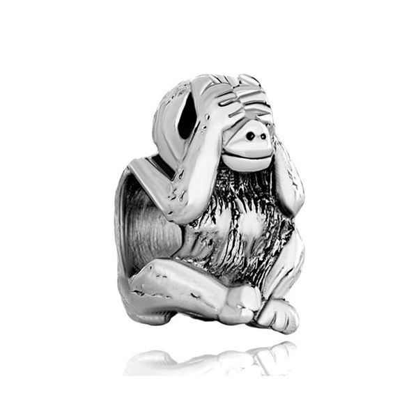 customized factory sale cute various monkey charm in rhodium plated bead european animal charm fit bracelet1944508, Black
customized factory sale cute various monkey charm in rhodium plated bead european animal charm fit bracelet1944508, Black