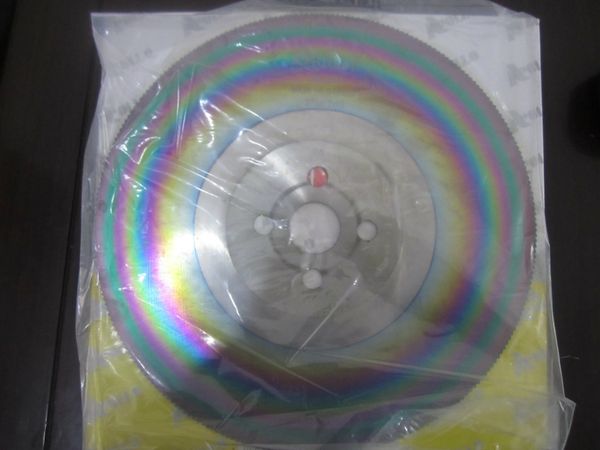 apol 12 inch high-speed steel saw blades 315 *1.6*32mm hss-m42 circular saw blade for stainless steel cutting tool cutter saw rainbow
apol 12 inch high-speed steel saw blades 315 *1.6*32mm hss-m42 circular saw blade for stainless steel cutting tool cutter saw rainbow