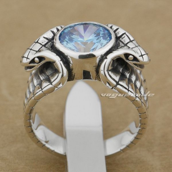 king cobra snake 925 sterling silver ring blue sapphire cz stone 9k007 us size 8~14 ing, Golden;silver
king cobra snake 925 sterling silver ring blue sapphire cz stone 9k007 us size 8~14 ing, Golden;silver