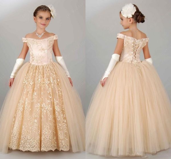 off shoulder lace girls' pageant dresses appliques princess ball gown flower girls' dresses children corset back birthday party we, White;blue
off shoulder lace girls' pageant dresses appliques princess ball gown flower girls' dresses children corset back birthday party we, White;blue