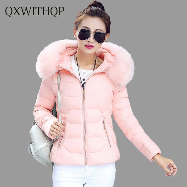 wholesale- women parkas cotton jacket 2017 winter new slim collar cotton coat thick winter coat women white black pink lady outerwear coats, Black;brown
wholesale- women parkas cotton jacket 2017 winter new slim collar cotton coat thick winter coat women white black pink lady outerwear coats, Black;brown