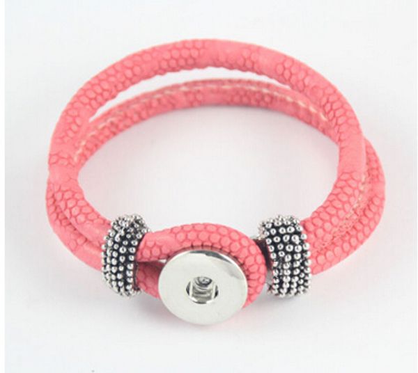 alloy 20cm noosa chunks snap button jewelry multi color pu square leather bracelet diy noosa personality button bracelet folk style jelwery, Golden;silver 
alloy 20cm noosa chunks snap button jewelry multi color pu square leather bracelet diy noosa personality button bracelet folk style jelwery, Golden;silver