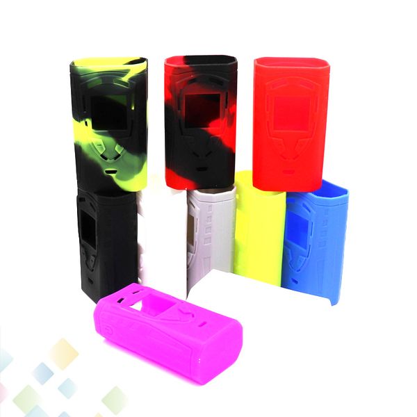 

Colorful ProColor 225W Silicone Case Soft Protective Sleeve Cover for Pro Color 225 Box Mod Vaporizer DHL Free