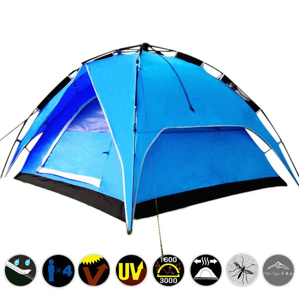 double layer outdoor folding rain-proof travel tent automatic family camping tents and shelters outdoor hiking backpacking furniture sk407
double layer outdoor folding rain-proof travel tent automatic family camping tents and shelters outdoor hiking backpacking furniture sk407