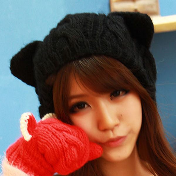 wholesale-free shipping women autumn wool crochet knitted beret twist in winter korea style cute beani hat with cat ears wholesale -1012, Blue;gray
wholesale-free shipping women autumn wool crochet knitted beret twist in winter korea style cute beani hat with cat ears wholesale -1012, Blue;gray