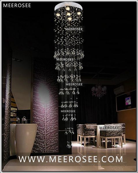 modern long size chandelier crystal ceiling light spiral crystal light lustres ceiling lamp lighting fixture for stair / foyer/ hallway
modern long size chandelier crystal ceiling light spiral crystal light lustres ceiling lamp lighting fixture for stair / foyer/ hallway