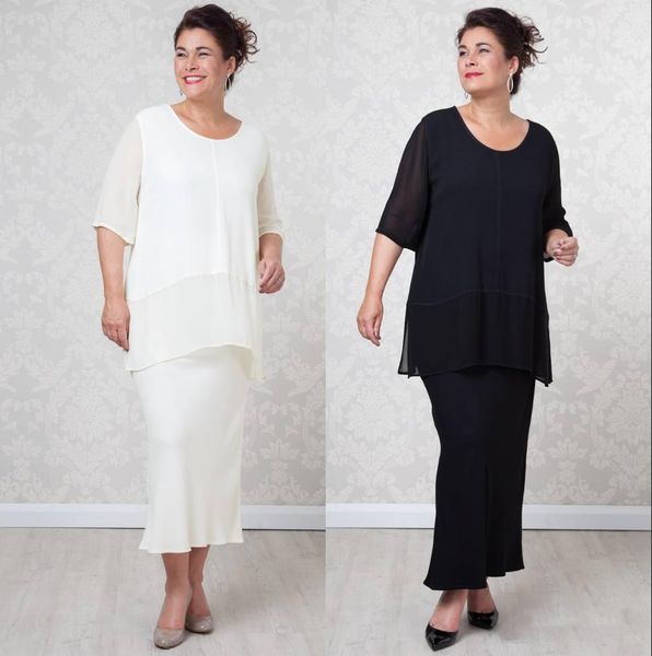 Charming Plus Size Mother of the Bride Dresses 2017 Two Pieces Ankle Length Chiffon Mother Pants Suit Sheath Formal Party Dress
Charming Plus Size Mother of the Bride Dresses 2017 Two Pieces Ankle Length Chiffon Mother Pants Suit Sheath Formal Party Dress