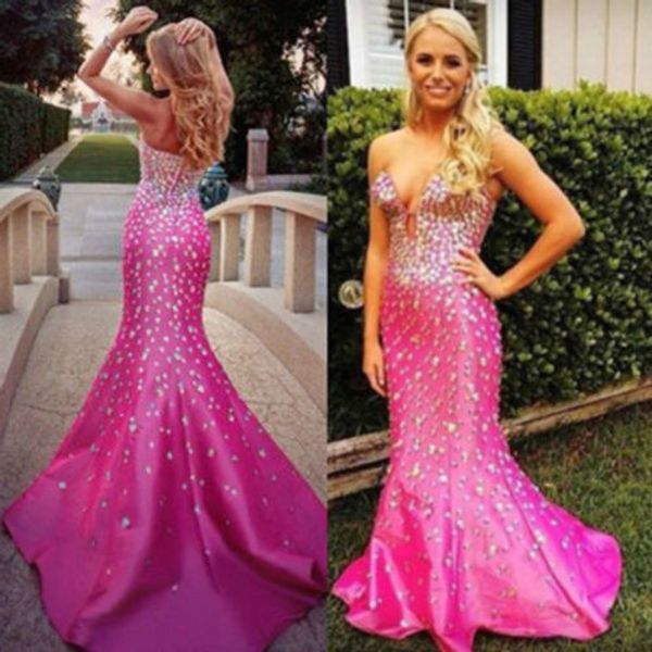 2019 популярные блестящие вечерние платья русалки кристаллы милая hotpink тафта длинные платья партии горячие продажи на заказ, Black;red
2019 популярные блестящие вечерние платья русалки кристаллы милая hotpink тафта длинные платья партии горячие продажи на заказ, Black;red
