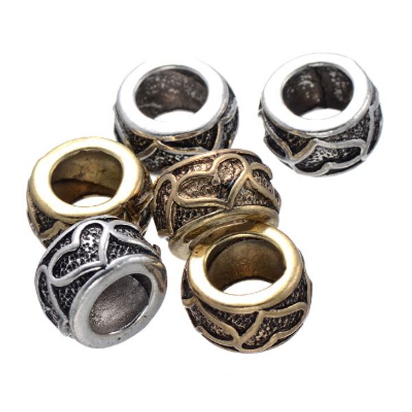 100 pcs love heart alloy bead diy pandora big hole beads fits charm pandora bracelets necklaces pendants, Black
100 pcs love heart alloy bead diy pandora big hole beads fits charm pandora bracelets necklaces pendants, Black