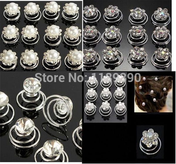 Wedding Bridal Crystal Pearl Swirl Twist HairSpin Pins Women fashion Hair Clips Jewelry Accessories 50PCS/Lot Drop Shipping Wholesale Retai1
Wedding Bridal Crystal Pearl Swirl Twist HairSpin Pins Women fashion Hair Clips Jewelry Accessories 50PCS/Lot Drop Shipping Wholesale Retai1