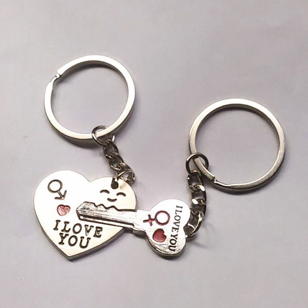 10pair fashion couples key chain charming love locks and keys keychains couple key ring flash bright metal chain ring selling, Silver
10pair fashion couples key chain charming love locks and keys keychains couple key ring flash bright metal chain ring selling, Silver