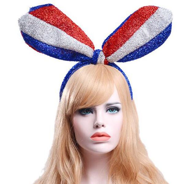 blue white red flag long ears bright silk cloth hoop hair accessories ornaments elastic bands hair clips for women cat ears bows, Silver
blue white red flag long ears bright silk cloth hoop hair accessories ornaments elastic bands hair clips for women cat ears bows, Silver