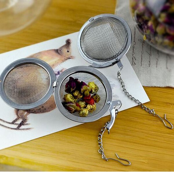 2015 new home tea silver 5.5cm stainless steel tea strainer filter infuser mesh spoon locking spice ball coffee & tea tools
2015 new home tea silver 5.5cm stainless steel tea strainer filter infuser mesh spoon locking spice ball coffee & tea tools