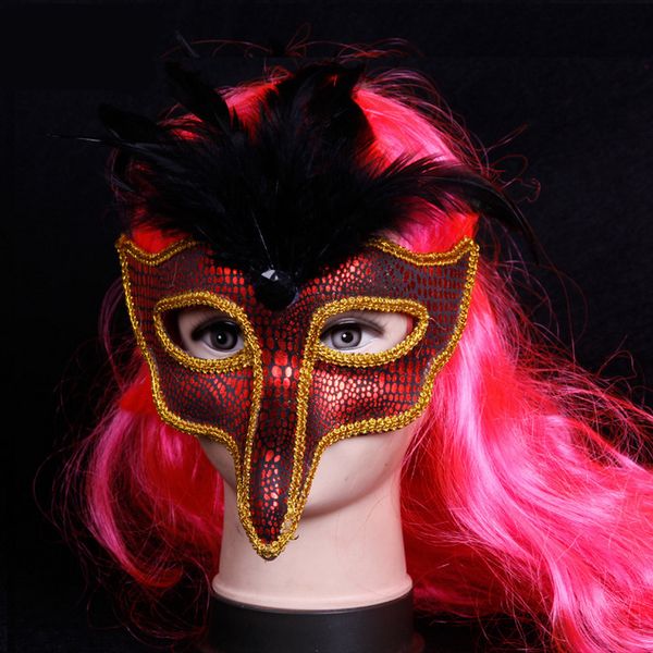 Night Club Sexy Eagle Face Princess Mask Half Face Sequins Decor Venice Lace Masquerade Party Mask Halloween Beauty Supplies 100pcs SD405
Night Club Sexy Eagle Face Princess Mask Half Face Sequins Decor Venice Lace Masquerade Party Mask Halloween Beauty Supplies 100pcs SD405
