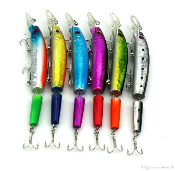 3 treble hooks bass fishing lures 14.5cm 15g deep diving wobbler bait 2 segments saltwater crankbaits fishfood
3 treble hooks bass fishing lures 14.5cm 15g deep diving wobbler bait 2 segments saltwater crankbaits fishfood