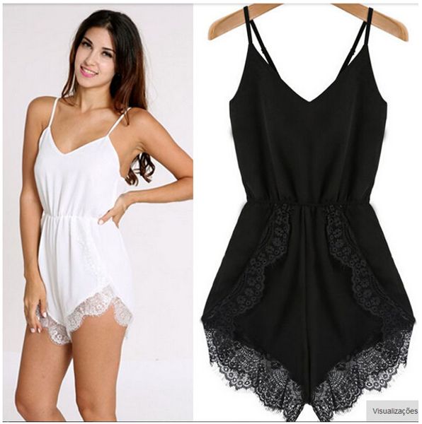 fashion summer chiffon jumpsuits rompers womens sleeveless black white shorts pants beach dress jumpsuit casual party bodysuit b63
fashion summer chiffon jumpsuits rompers womens sleeveless black white shorts pants beach dress jumpsuit casual party bodysuit b63