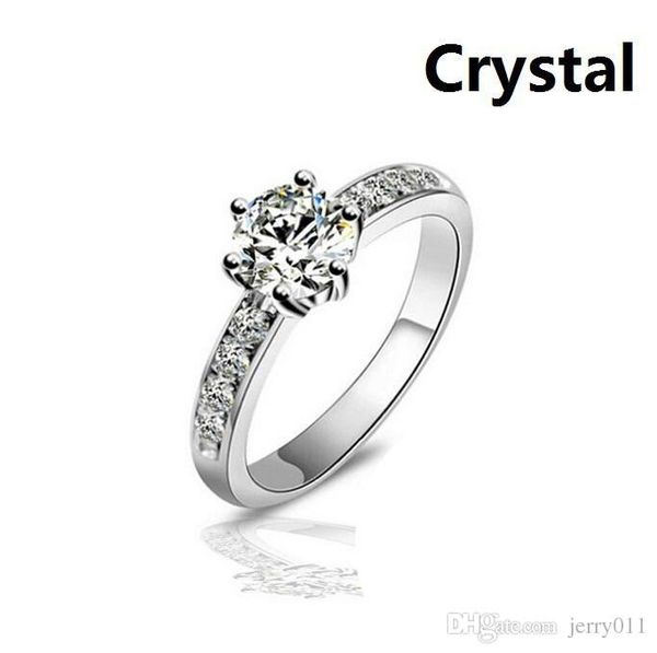 Sale Luxury White Gold 18k Gold Plated Austrian Crystal Wedding ring fashion jewelry 1389
Sale Luxury White Gold 18k Gold Plated Austrian Crystal Wedding ring fashion jewelry 1389