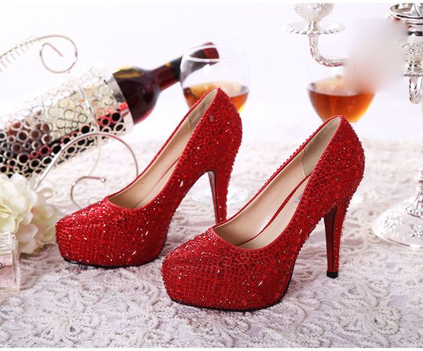 bridal shoes wedding shoes rhinestone high heel party prom women shoes wed shoes bridesmaid shoes white red champagne, Black
bridal shoes wedding shoes rhinestone high heel party prom women shoes wed shoes bridesmaid shoes white red champagne, Black