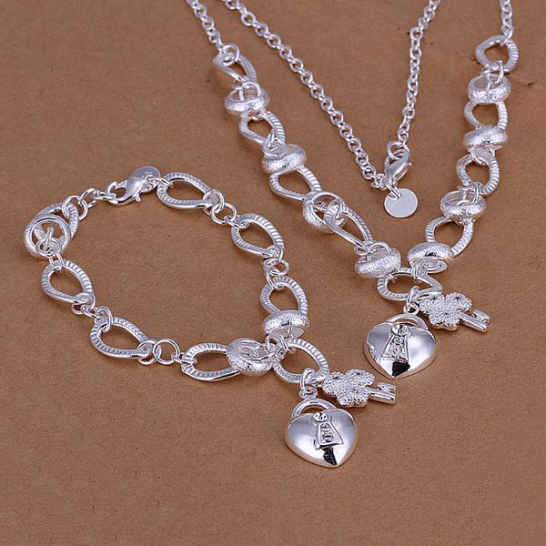 high grade 925 sterling silver insets heart lock, flower spoon piece jewelry set dfmss031 brand new 925 silver necklace bracelet
high grade 925 sterling silver insets heart lock, flower spoon piece jewelry set dfmss031 brand new 925 silver necklace bracelet