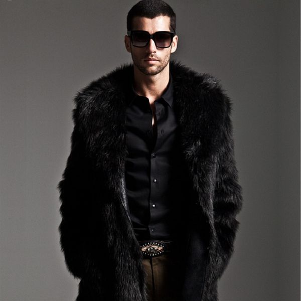 wholesale- uwback 2017 new arrival winter men faux fur coats single breasted thick fur jackets homme plus size 3xl long trenchs xa200, Black
wholesale- uwback 2017 new arrival winter men faux fur coats single breasted thick fur jackets homme plus size 3xl long trenchs xa200, Black