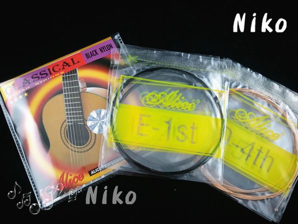 alice a107bk-h black nylon strings classical guitar strings 1st-6th strings wholesales
alice a107bk-h black nylon strings classical guitar strings 1st-6th strings wholesales