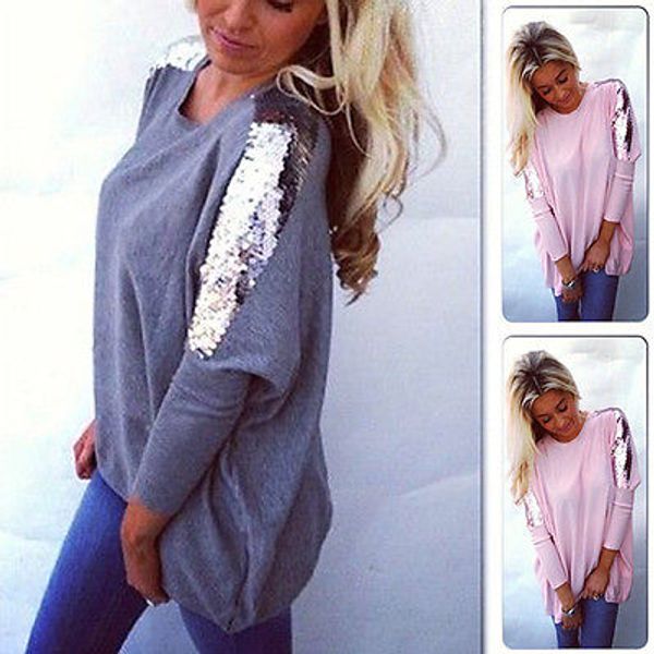wholesale-2016 new women ladies fashion t shirt casual long sleeve patchwork autumn loose t shirts plus size, White
wholesale-2016 new women ladies fashion t shirt casual long sleeve patchwork autumn loose t shirts plus size, White