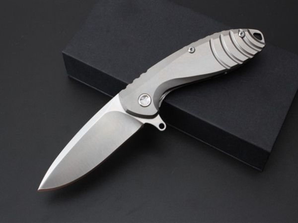 Promotion High end folder 9r18Mo 58-60HRC blade TC4 handle folding knife tactical hiking knives outdoor gear knife xmas gift B614L
Promotion High end folder 9r18Mo 58-60HRC blade TC4 handle folding knife tactical hiking knives outdoor gear knife xmas gift B614L