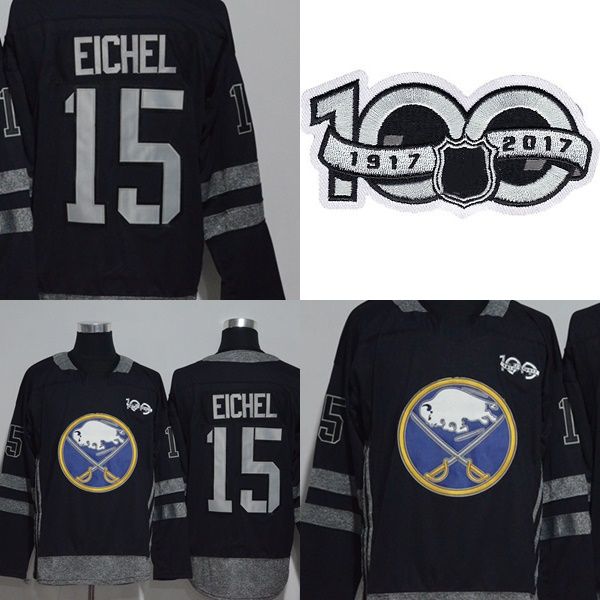 горячие продажи 2017 новый бренд mens buffalo sabres 15 jack eichel черный лучшее качество дешевые вышивки логотипы 100-летие хоккейные jers, Black;red
горячие продажи 2017 новый бренд mens buffalo sabres 15 jack eichel черный лучшее качество дешевые вышивки логотипы 100-летие хоккейные jers, Black;red