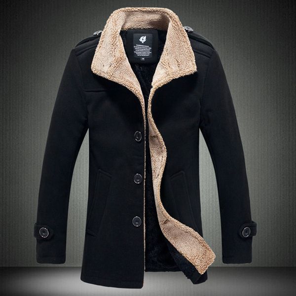 fall-stand collar berber fleece male woolen jacket outerwear male navy blue p, Tan;black
fall-stand collar berber fleece male woolen jacket outerwear male navy blue p, Tan;black