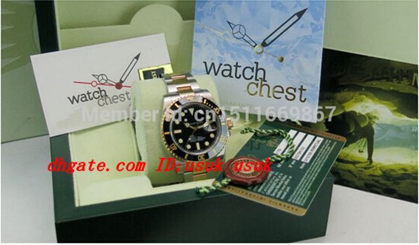 luxury wristwatch sapphire 40mm stainless black ceramic original box file 116613 automatic sport mens watch men's wrist watches, Slivery;brown
luxury wristwatch sapphire 40mm stainless black ceramic original box file 116613 automatic sport mens watch men's wrist watches, Slivery;brown