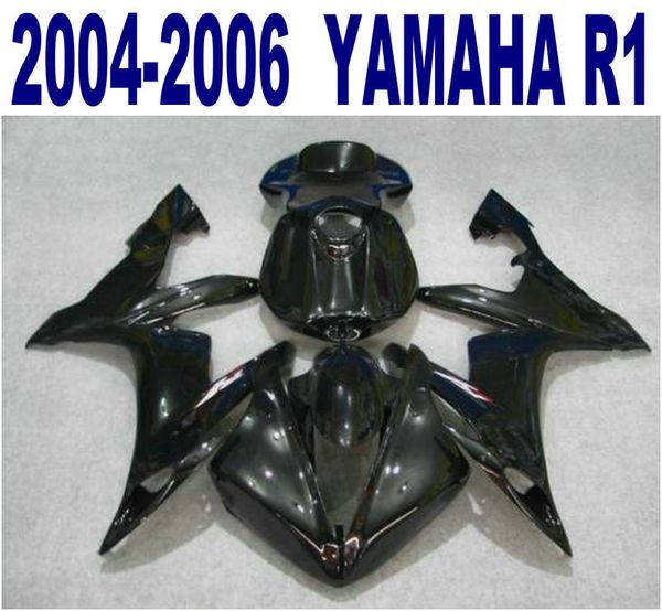 injection molding customize fairing kit for yamaha 2004-2006 yzf r1 all glossy black fairings set yzf-r1 04 05 06 bodywork vl54 
injection molding customize fairing kit for yamaha 2004-2006 yzf r1 all glossy black fairings set yzf-r1 04 05 06 bodywork vl54