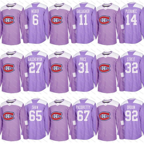 2018 Fights Cancer Montreal Canadiens Carey Price Jonathan Drouin Weber Pacioretty Shaw Streit Galchenyuk Plekanec Gallagher Hockey Jerseys 
2018 Fights Cancer Montreal Canadiens Carey Price Jonathan Drouin Weber Pacioretty Shaw Streit Galchenyuk Plekanec Gallagher Hockey Jerseys