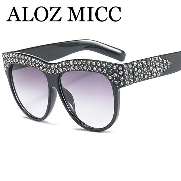 aloz micc retro brand women big frame diamond crystal sunglasses 2018 female oversize shades luxury sun glasses uv400 a382, White;black
aloz micc retro brand women big frame diamond crystal sunglasses 2018 female oversize shades luxury sun glasses uv400 a382, White;black