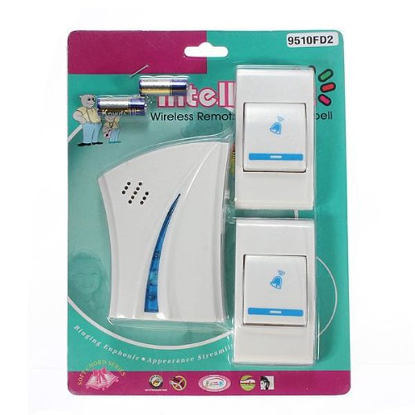 wireless door bell 150 meters 36 music tune melody 2 remote control 1 wireless doorbell door bell receiver 9510fd2 200 set
wireless door bell 150 meters 36 music tune melody 2 remote control 1 wireless doorbell door bell receiver 9510fd2 200 set