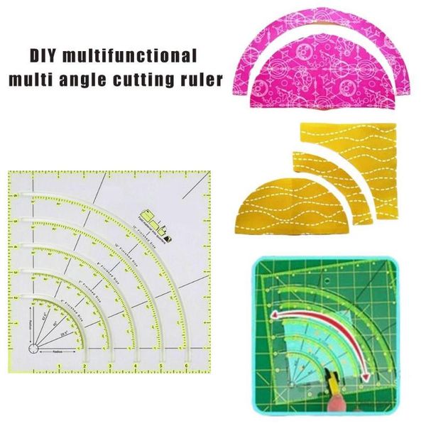 sewing notions & tools multi-angle cutting ruler patchwork multifunction craft supplies diy fan arcs accessories handmade a5e5, Black
sewing notions & tools multi-angle cutting ruler patchwork multifunction craft supplies diy fan arcs accessories handmade a5e5, Black