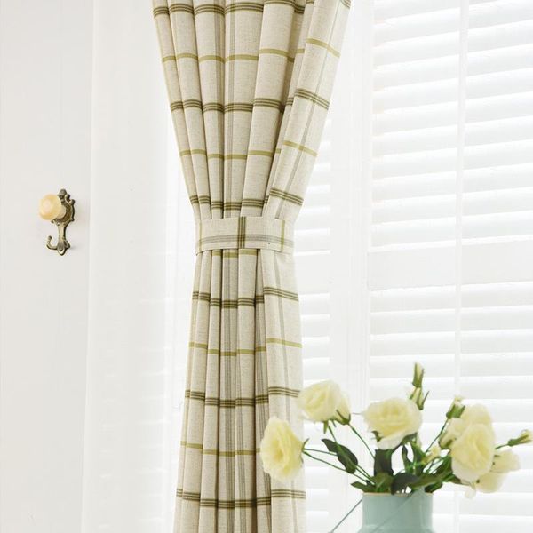 custom american country high-end cotton and linen fabric yarn-dyed green lattice curtains for bedroom balcony bay window curtain & drapes
custom american country high-end cotton and linen fabric yarn-dyed green lattice curtains for bedroom balcony bay window curtain & drapes