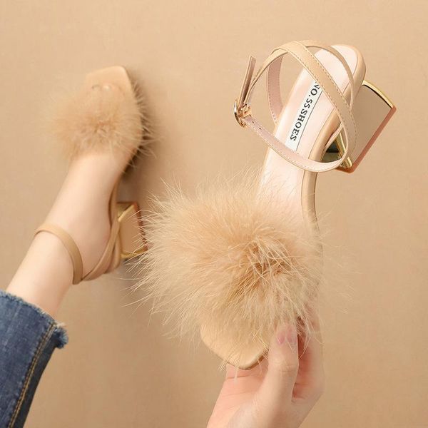 sandals women pu buckle strap 5cm square heel high heels pointed toe shallow shoes sandalias mujer 2021 size 35-42, Black
sandals women pu buckle strap 5cm square heel high heels pointed toe shallow shoes sandalias mujer 2021 size 35-42, Black