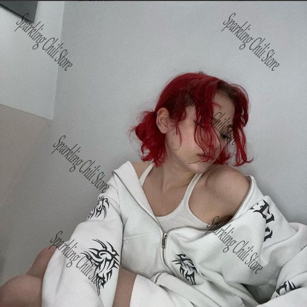 women's hoodies & sweatshirts y2k grunge pull femme hoodie long sleeve oversized zip up streetwear korea harajuku women winter clothes, Black
women's hoodies & sweatshirts y2k grunge pull femme hoodie long sleeve oversized zip up streetwear korea harajuku women winter clothes, Black