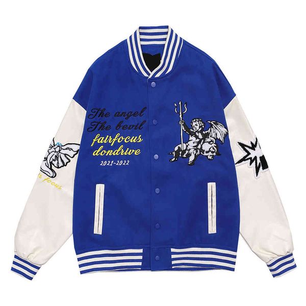 men's jackets hip hop vintage varsity jacket masculino couro do plutônio anjo bordado beisebol jaquetas vermelhas harajuku casual overs, Black;brown
men's jackets hip hop vintage varsity jacket masculino couro do plutônio anjo bordado beisebol jaquetas vermelhas harajuku casual overs, Black;brown