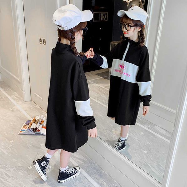drs 2021 foreign style net red drs girls spring and autumn big children's long t skirt, Black;gray
drs 2021 foreign style net red drs girls spring and autumn big children's long t skirt, Black;gray