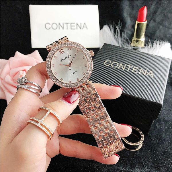 wristwatches relogio feminino rose gold watch for women dress ladies diamond watches simple bracelet quartz clock uhren damen, Slivery;brown
wristwatches relogio feminino rose gold watch for women dress ladies diamond watches simple bracelet quartz clock uhren damen, Slivery;brown