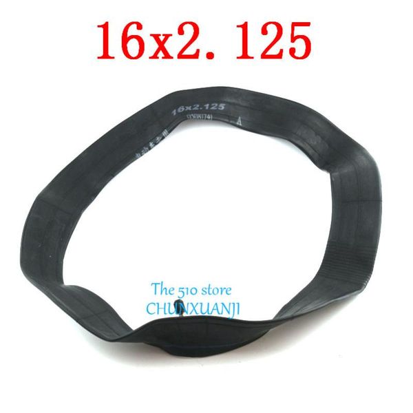 motorcycle wheels & tires electric bicycle inner tube 16x2.125 bike with a bent angle valve stem
