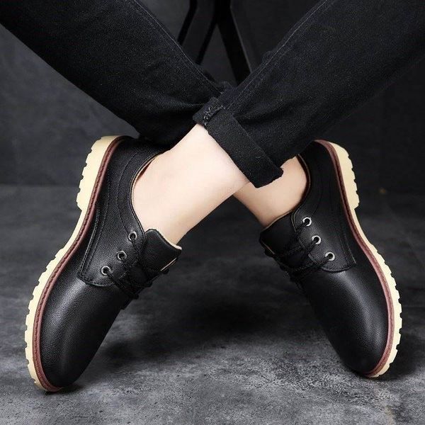 dress shoes spring and autumn youth leisure korean suit with men's land rest students black
dress shoes spring and autumn youth leisure korean suit with men's land rest students black