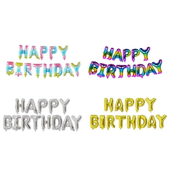 aluminum foil "happy birthday" letter balloon set 16 inch birthday party decor balloons decoration
aluminum foil "happy birthday" letter balloon set 16 inch birthday party decor balloons decoration