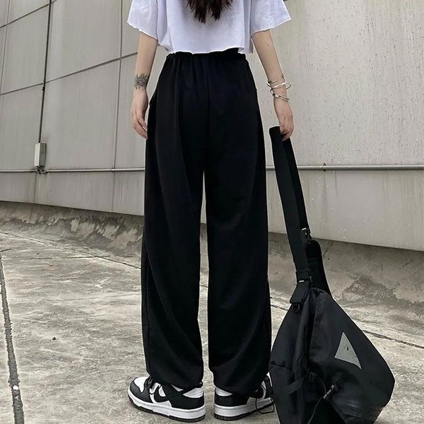 women's pants & capris korean harajuku style straight loose casual high street solid color track pocket shadow bar oversize park y2k, Black;white
women's pants & capris korean harajuku style straight loose casual high street solid color track pocket shadow bar oversize park y2k, Black;white