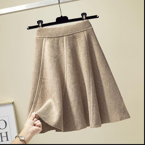 autumn women skirt winter knitted warm cotton skirts fashion high waist pleated mini female school black khaki gray
autumn women skirt winter knitted warm cotton skirts fashion high waist pleated mini female school black khaki gray