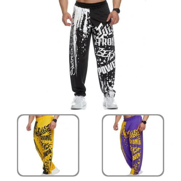 men's pants fitness stylish quick dry casual bodybuilding joggers loose sweatpants elastic waist for daily wear, Black
men's pants fitness stylish quick dry casual bodybuilding joggers loose sweatpants elastic waist for daily wear, Black