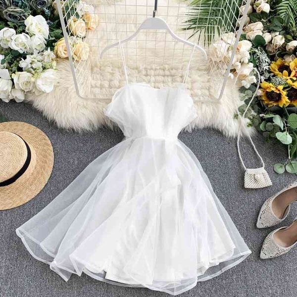spring summer spaghetti strap high waist sleeveless mini chiffon elegant women lady female dress 210513, Black;gray
spring summer spaghetti strap high waist sleeveless mini chiffon elegant women lady female dress 210513, Black;gray